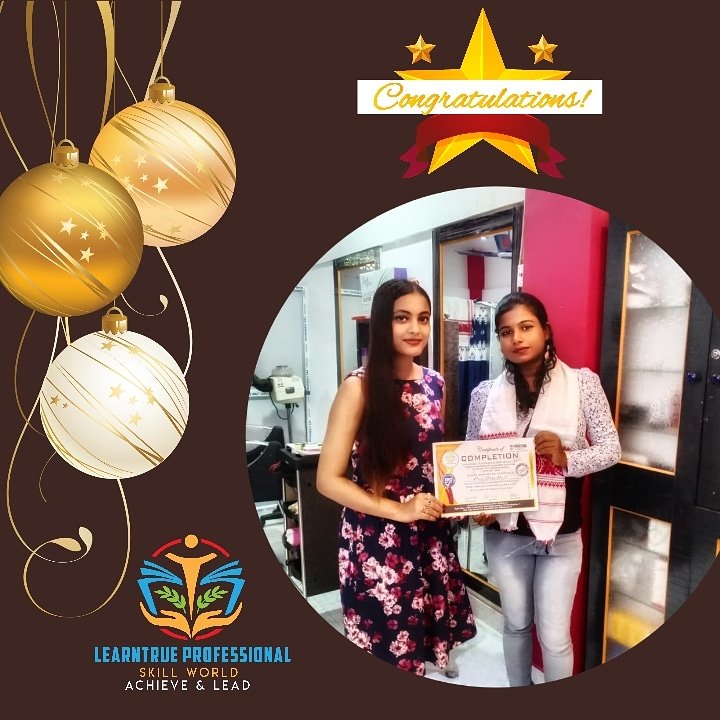 LearntrueSkill's tweet photo. Congratulations Toward Our Students Miss Silpi Paul Has Successfully Completed our Professional Bridal Make Up Course from Learntrue Lanka Centre.

We wish Her Wonderful Career. 

#Bridal #Makeup #Certificate #Iso Certification #Govt. Of India. 
#Skill #learntrue https://t.co/1PjRQDMu6E