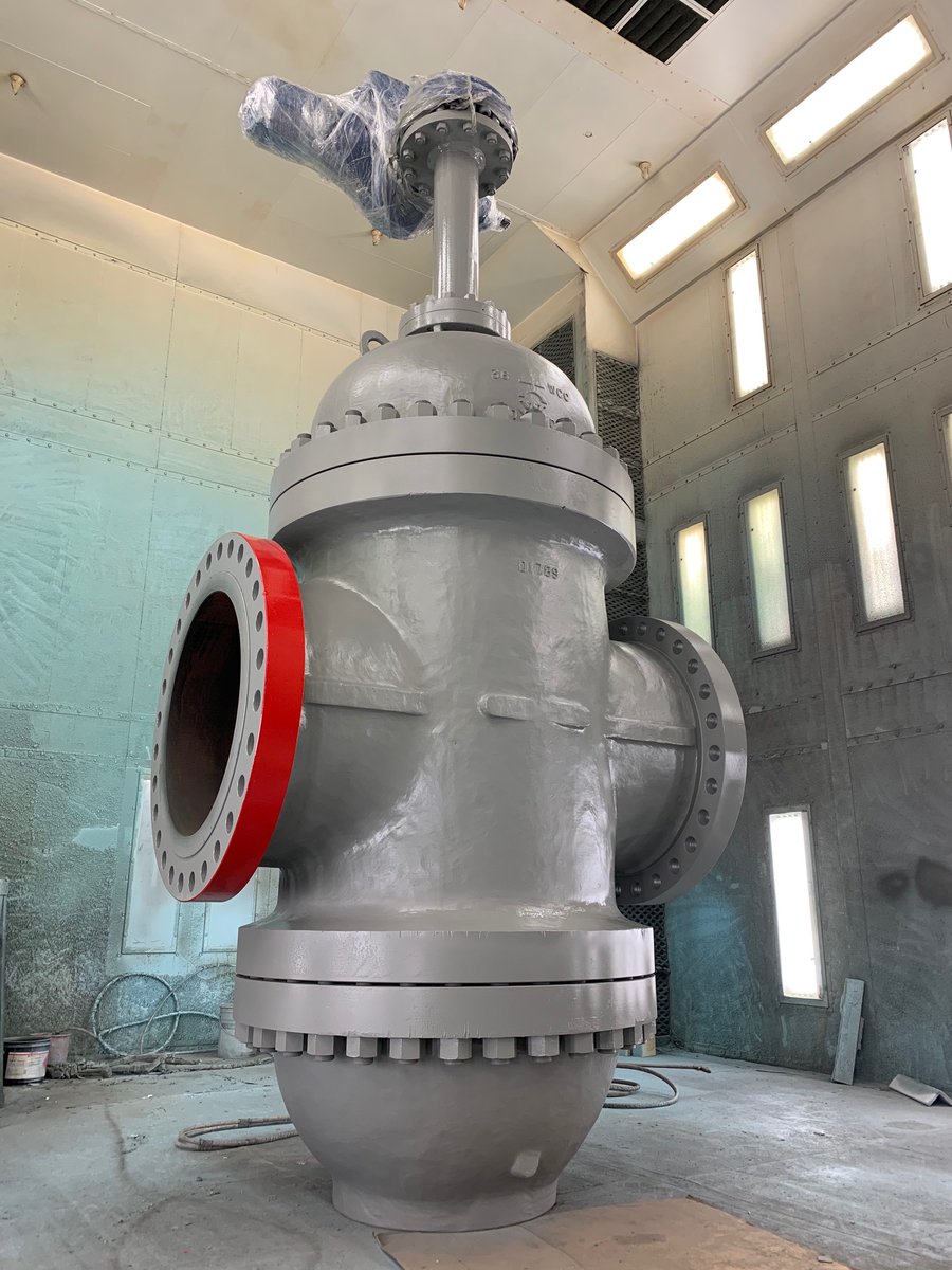 CelerosFlow's tweet photo. Size is no barrier: the M&J Valve Service Center in Houston recently repaired this 12-ton 36” mainline valve.
#valves #aftermarket #repair #MJValve #celerosft https://t.co/SoRazRompH
