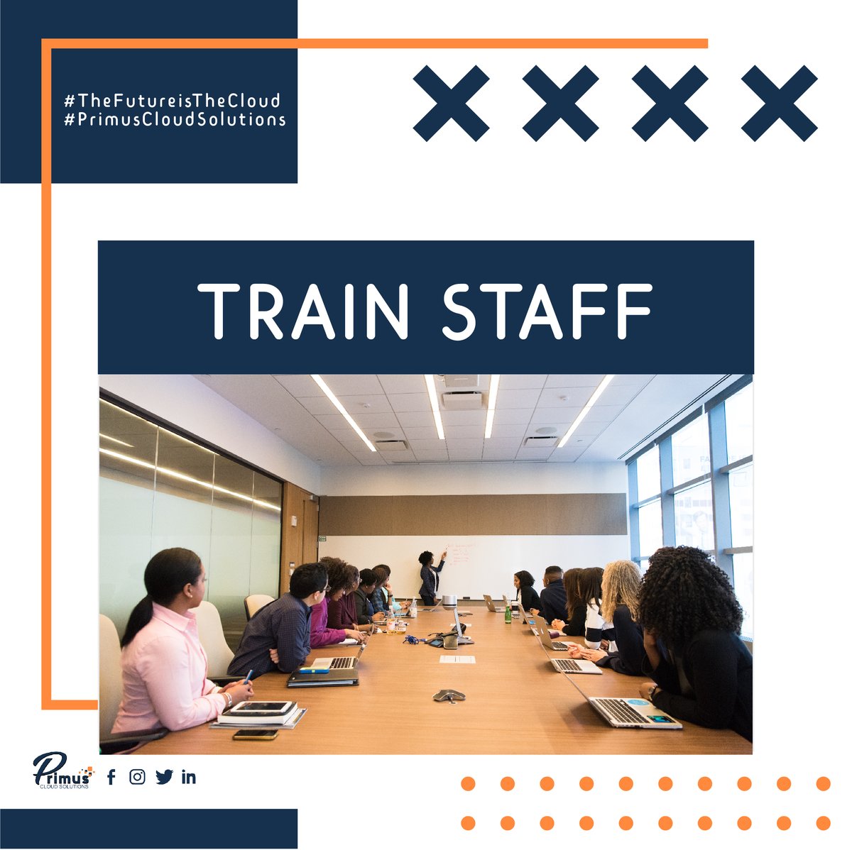primusclouds's tweet photo. Ensure that your team is properly trained. Invest in your staff.
#primuscloudsolution #primuscloud #cloudservices #futureisthecloud #tiptuesday #digitalworld #security #protection #staysafe #quicktip #SME #corporate #datasafety https://t.co/vMMmvgZNa0