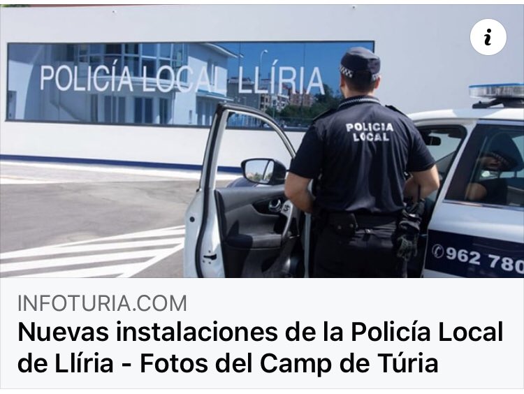 PGarcia_Latorre's tweet photo. [🔴 👮🏻‍♀️🚓 Nou Retén Policia Local a #Llíria]
🔺 Hui hem fet l’apertura oficial de la Nova Central de 👮🏻‍♀️👮‍♂️Policia Local a la nostra localitat.
🔺Ho hem aconseguit‼️ Tenim noves intal.lacions al Pla de l’Arc. 👍 Una proposta de #CompromisMoVe feta realitat.
#GovernsAmbCompromis https://t.co/fUFnLxw6yF