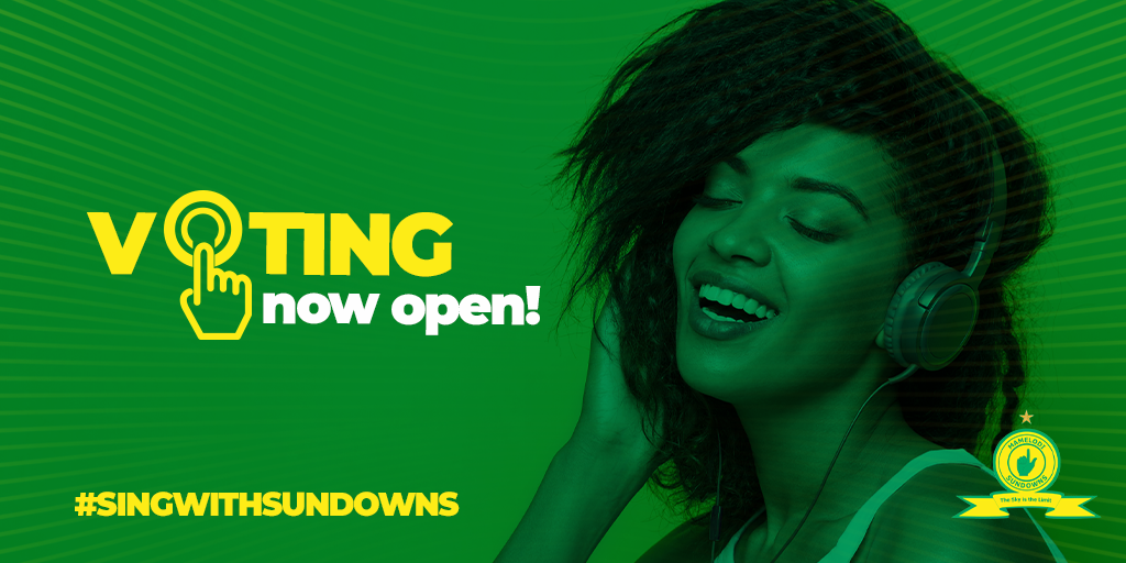 Masandawana's tweet photo. Entries for #SingWithSundowns July have now closed and it’s time to VOTE for your favourite! We’ve selected 7 finalists per language. Go to https://t.co/gdyBOSdJzi to listen to them all and vote for your favourite. https://t.co/OcVmRfAVPQ