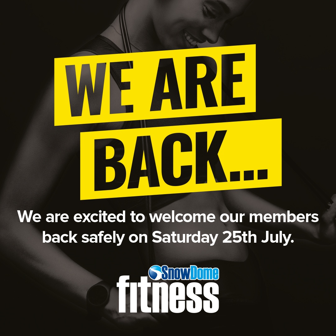 SnowDomeFitness's tweet photo. We're so excited to be seeing our members again soon! We're thrilled to welcome members back from Saturday 25th July! 🏋️😤 #TeamSDF

We’ve been working hard behind the scenes to create a safe environment for your return ➡️ https://t.co/OeDz9nK2cC https://t.co/zvzwJq4HJo