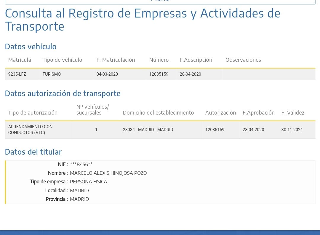 JuanmaTxMad's tweet photo. @policiademadrid @ApmuPM
@asociacionjpmm1
@sindicatocppm @CCOOPM

Si #vtc #uber #cabify: 
* circulan X carril bus/Taxi
* llevan pasajero de copiloto
* pasajeros s/mascarillas 
* circulan sin pegatina

Si no denunciais🤔en materia de Tpte, para que estáis? 
#Taxienlucha https://t.co/Q8I7H19HRf
