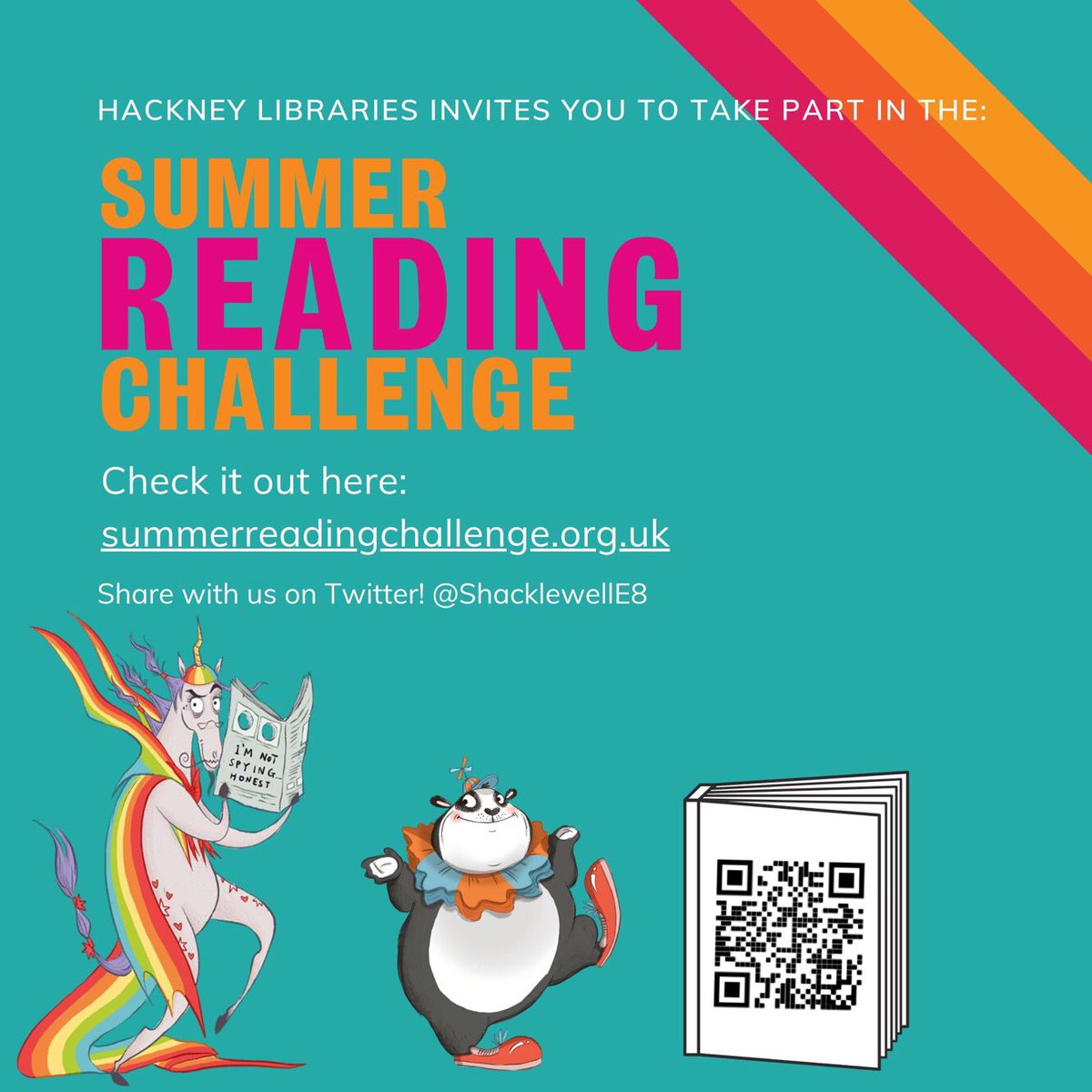 MissDickinson5's tweet photo. Is your child starting school in September? Here’s a selection of fantastic summer reads ☀️ 📚 to help begin their reading journey! #HackneyLibrary  #EYFS https://t.co/Dtev9On4pG