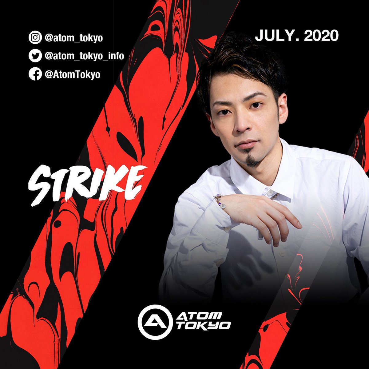 atom_tokyo_info's tweet photo. 7/21 ATOM TOKYO Tuesday 22:00open
@djyuuuuki @dj_keiko @DJ_STRIKE11 https://t.co/dWyYZGfmWz