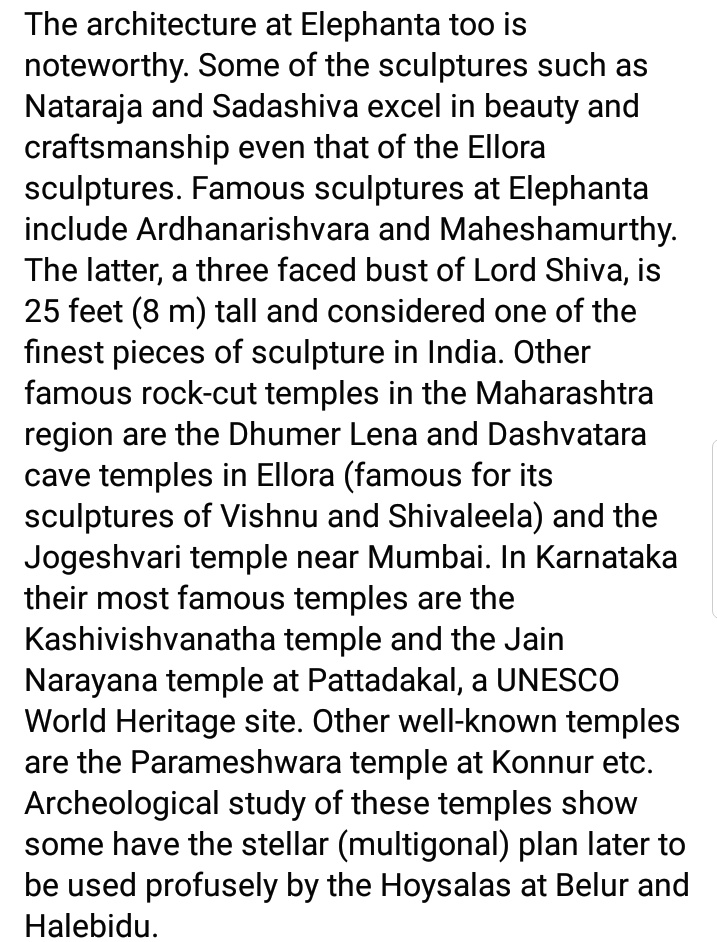 - Thrimuthi at Elephanta cave #Rashtrakutas famous temples in Karnataka are Kashivishwanath temple & Jain Narayana temple at pattadakal UNESCO world heritage site. #ರಾಷ್ಟ್ರಕೂಟರು  #ಕರುನಾಡು  #ಕನ್ನಡ  #ಕರ್ಣಾಟಸಾಮ್ರಾಜ್ಯ  #temple  #architecture  #heritage  @Lost_History1