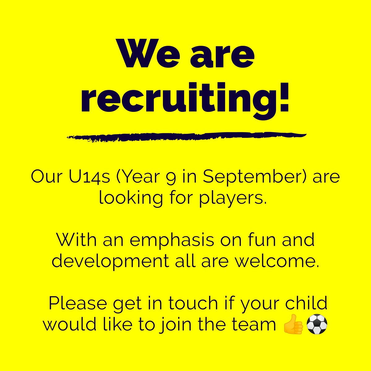 pstjfc's tweet photo. RECRUITMENT - Excellent opportunity to join a well run team. Please get in touch of your child is looking for a team 👍⚽ https://t.co/coYWfrEcYb