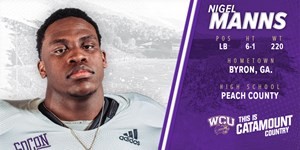 CatSportsForum's tweet photo. 44 Days 'till WCU Football Kickoff - #44 Nigel Manns
https://t.co/P5xIRdiVAa https://t.co/IJDm12kUxX