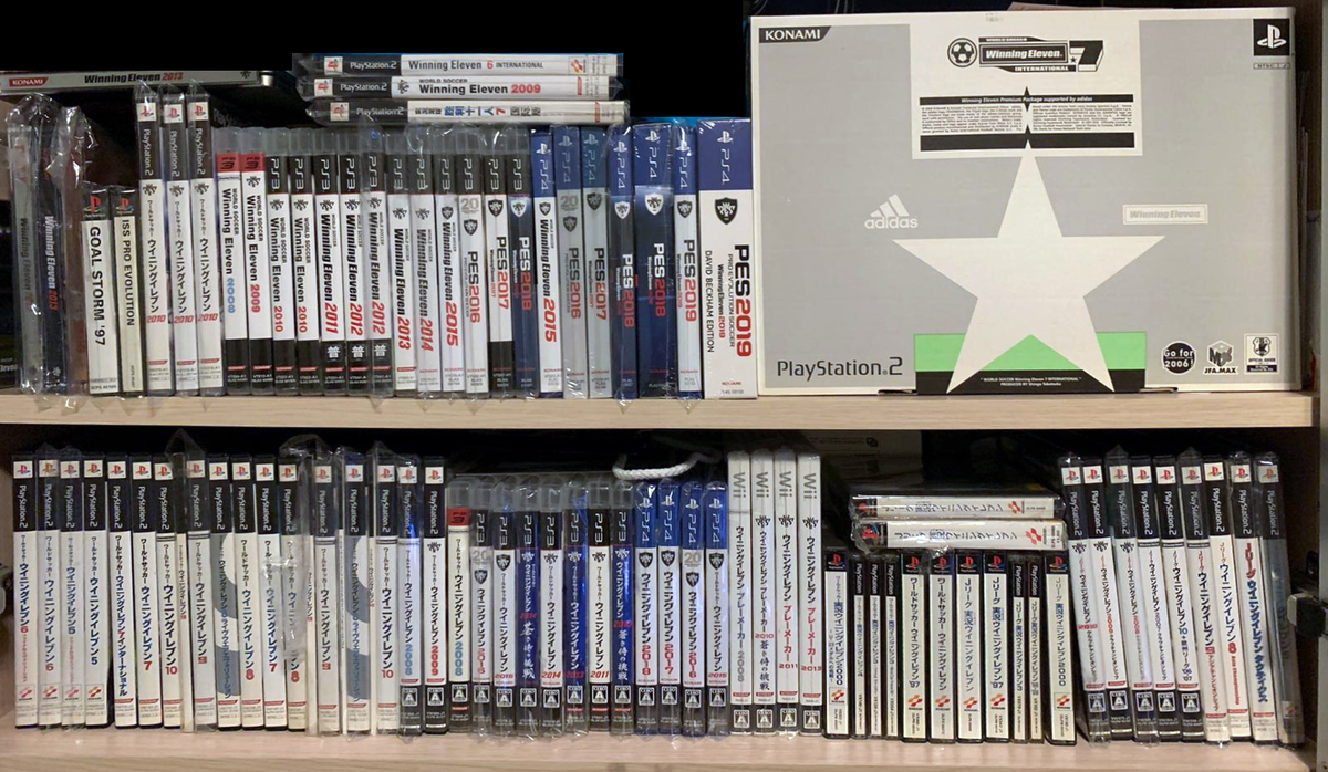 Siu Ming Another Way Of Showing A Part Of The Collection Some Of Them Are Doubled Still Finding A Good Way To Organize The Collection Pes Winningeleven 25thanniversary T Co Kuftoqzn3q