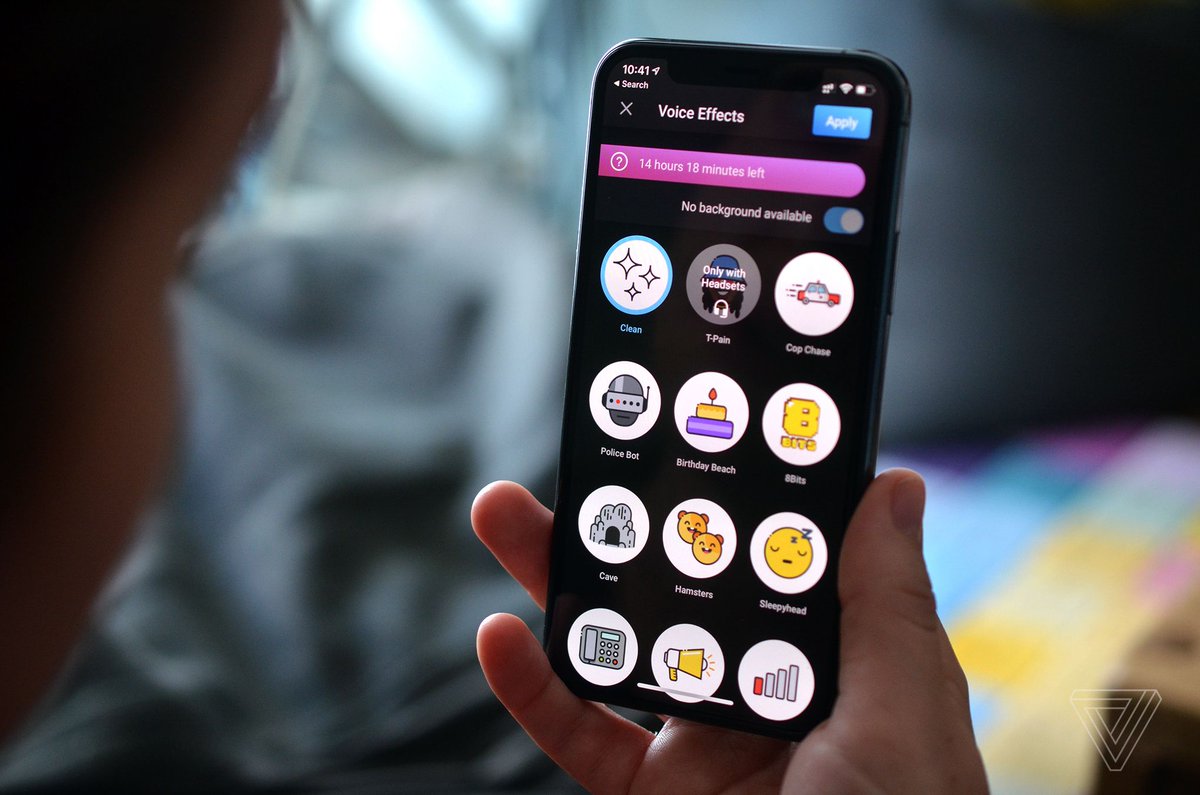 verge's tweet image. Voicemod arrives on iPhone to change your voice to Darth Vader, T-Pain, and more theverge.com/2020/7/21/2132…