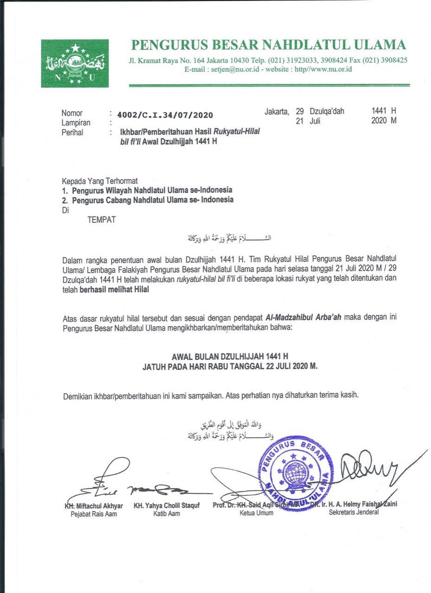 robikinemhas's tweet photo. Idul Adha, 10 Dzulhijjah 1441 jatuh pada hari Jumat, 31 Juli 2020. https://t.co/ZfMiQ4wfRn