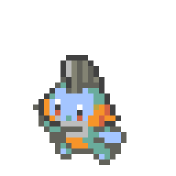 Uzivatel ブラウンシュガー Na Twitteru ポケモンのヌマクロー ポケモン Pokemon ドット絵 8bitpainter