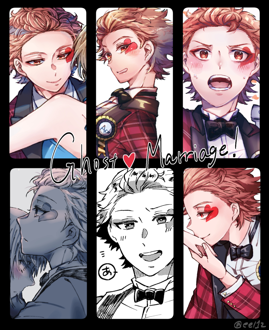 ➁終了
最後のは描いた花婿❤君まとめ。
告知された時から沢山描きました、イベント楽しかったありがとう～!! 