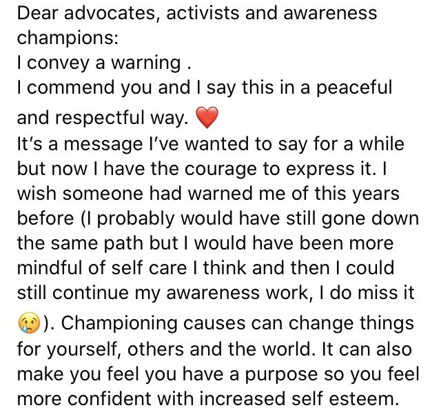 skye077's tweet photo. #LetsTalkAboutTourettes @AwareTourettes #tics #tourettes #MentalHealthAwareness #activism #awareness #advocacy #change #selfcare #healthy #stigma #Equality #injustice #Disability 
This is why I have largely stopped my awareness work which I miss dreadfully. https://t.co/BruJYWNbYJ