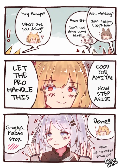 Even more Harmless Lapp

#明日方舟 #アークナイツ #명일방주 #Arknights https://t.co/UsCx6x45BM 