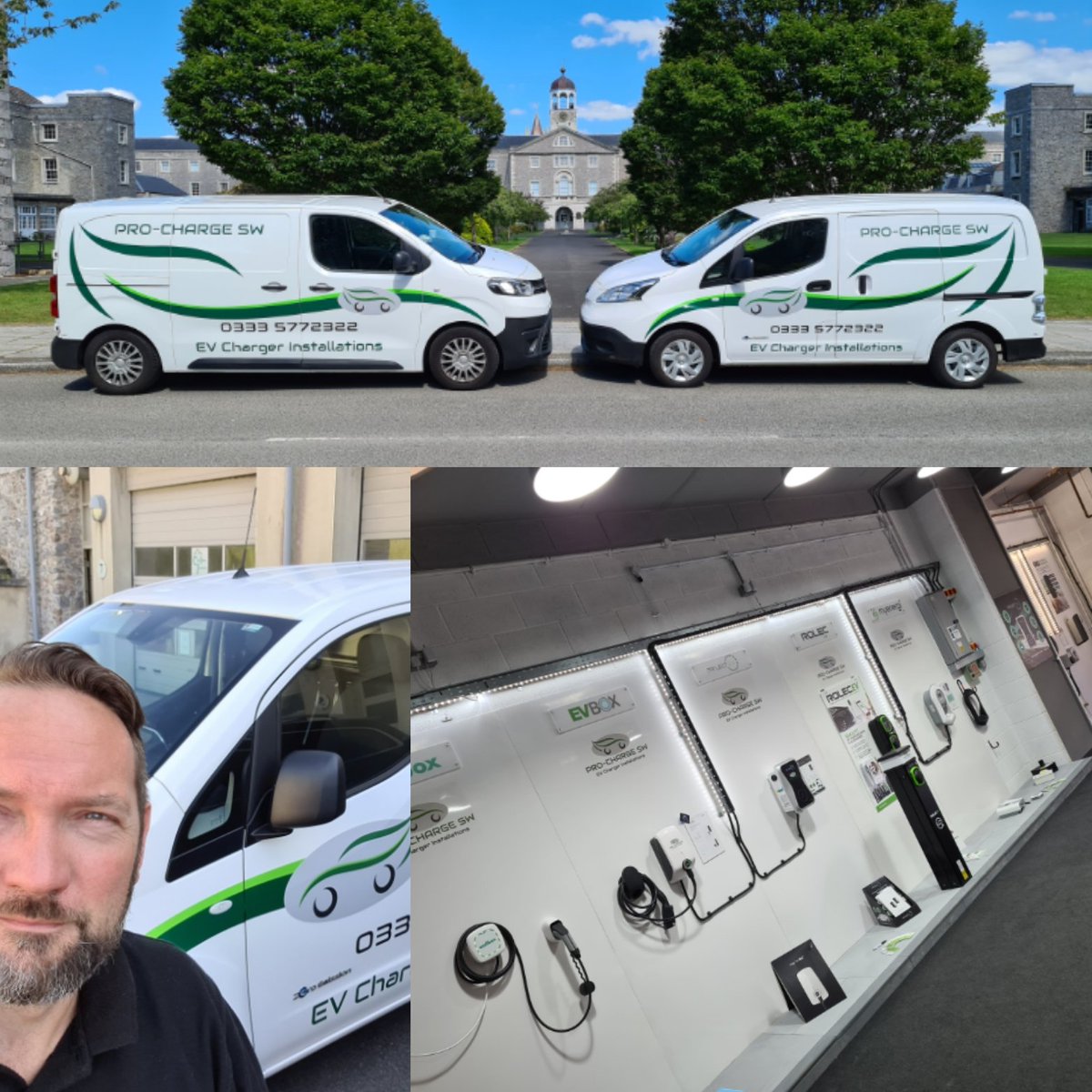 charge_sw's tweet photo. Great job on sign writing the pro-Charge vans! Thanks #shannonsigns 
#evcharging #ev #evc #plymouth #pcc #myenergi #evbox #wallbox #rolecev #podpoint #GARO #schneiderelectric #greenenergy #sustainability #olev #goultralow #ulez #lowemmissions 
https://t.co/hzb3GyxDEj https://t.co/6KhhIxEEiY