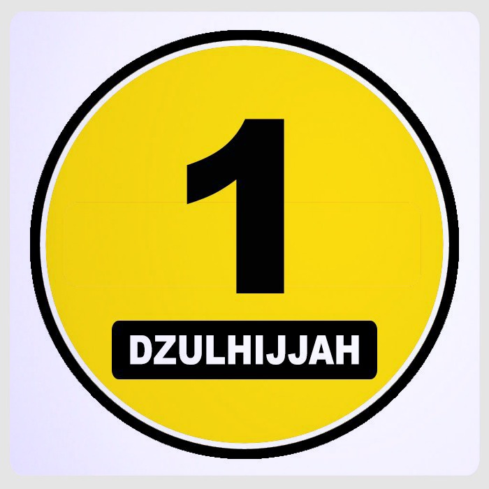 INFO : hasil sidang isbath :
.
01 Dzulhijjah : Rabu 22 Juli 2020
09 Dzulhijjah : Kamis 30 Juli 2020
10 Dzulhijjah : Jum'at 31 Juli 2020
.
Semoga Allah memberikan kemudahan kepada kita untuk dapat mengoptimalkan ibadah di 10 hari terbaik ini.. aamiin