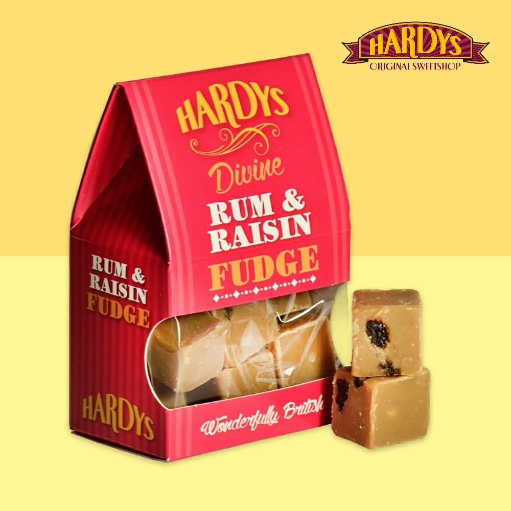 hardyssweets's tweet photo. Fancy some Rum &amp; Raisin Fudge? Then get yourself down to our shops in London and Canterbury (more re-opening soon) or order online here https://t.co/jZY2PqOuTA. They're just a little bit more-ish...
#hardys #sweetshop #onlinesweets #rumandraisin #fudge #chocolate #mrsimms https://t.co/KC2uuKFfEv