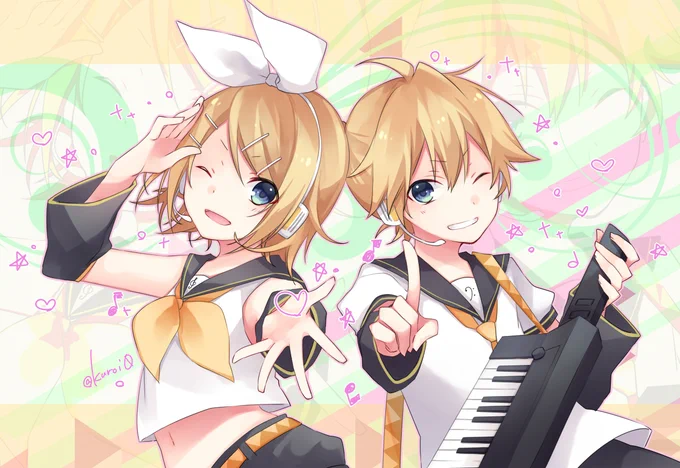 #鏡音のイラストだけで興味を持ってくれる方へ届け
鏡音はいいぞ 