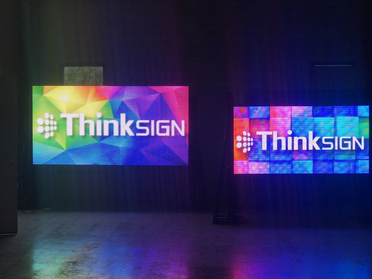 Thinksign Led Thinksign S 6mm Has 2 5x More Resolution Than Our 10mm And 8000 Nits Of Brightness Producing The Finest On Premise Emc Available Signs Marketing Thinksignled T Co 3mxcz3ld3w