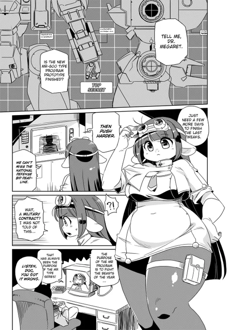 Big Game! #001 (9P) (1/3)

This is a short story that takes place in the "Modern MoGal" Universe. It will be updated on a weekly basis. I have always wanted to draw Robots and Big Monsters. I hope everyone likes it as well!

#ModernMogal #BigGame #Shepherd0821 