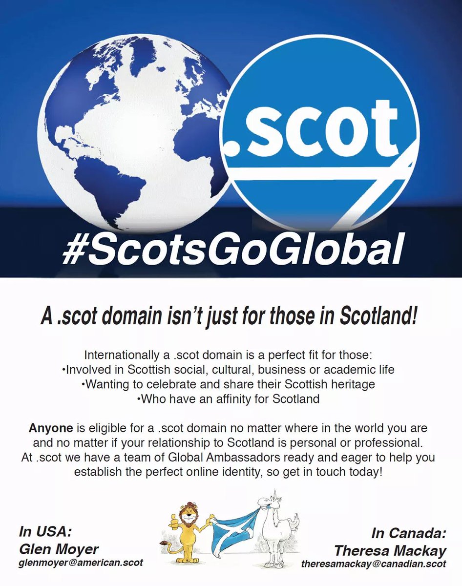 Scottish_Banner's tweet photo. The @dotscot is #Scotland’s internet identity and the community domain for ‘the worldwide family of #Scots’.
https://t.co/cZ2f9N7z6e
#ScotsGoGlobal #DotScot #ScotlandIsNow #ScotSpirit #ScottishBanner #ScottishDiaspora https://t.co/dkRWHfev9X