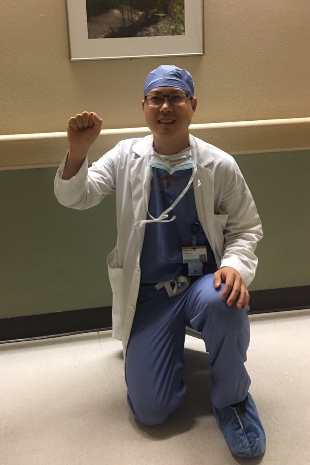 eugenegu's tweet photo. @realDonaldTrump As an Asian American doctor, I Take The Knee to fight your white supremacy. https://t.co/RHuHRIyKpp
