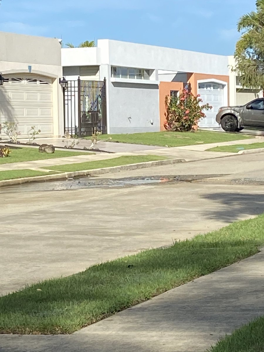 enidyanil's tweet photo. @ACUEDUCTOSPR  tubo roto botando agua en urb ciudad jardin de canovanas https://t.co/hVZG9xCA1z