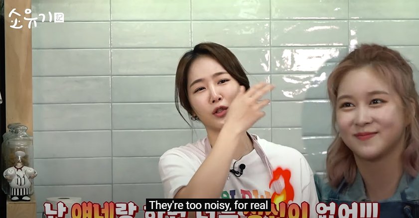 basically exy almost burned down the whole kitchen and soyou admitted that wuju are annoying and loud wbk