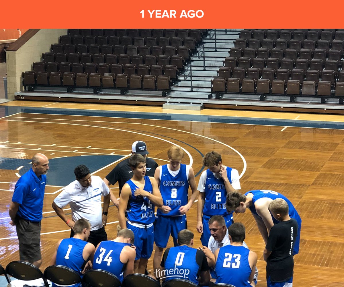 One year ago today. ⁦@SanfordPentagon⁩ Champs!!! Had a blast coaching these guys!!! #C4L