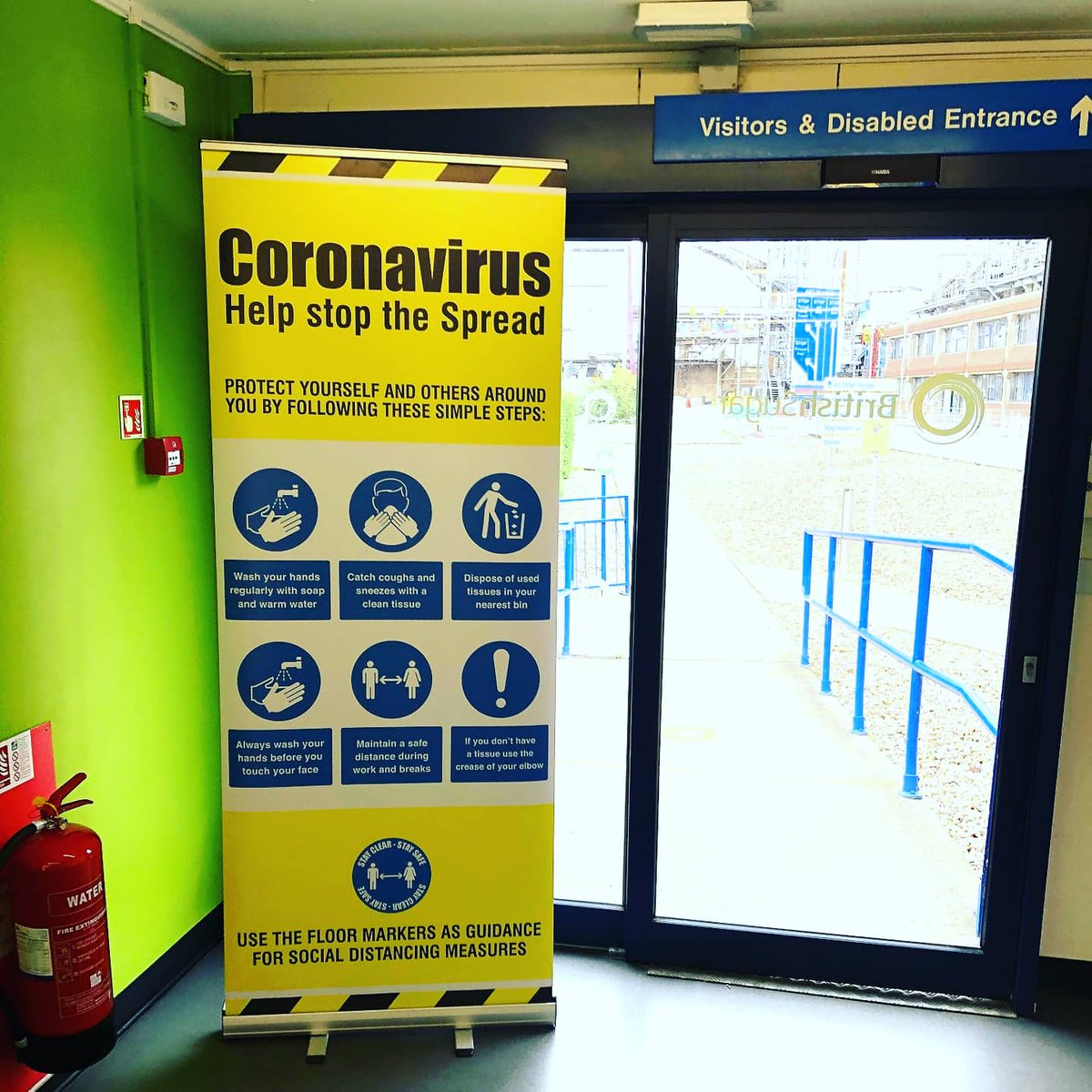 kingfishersigns's tweet photo. Covid-19 signs and floor markers supplied to @BritishSugar Newark factory last week
#kingfishersigns2020 #kingfishersigns #kingfisher #signs #design #manufacture #kingfisherdesign #covid19 #popupbanners #popupsigns #signs #floormarkers https://t.co/Fk8SZ8kioC
