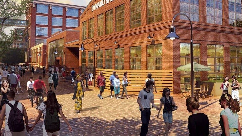 ElevatusArch's tweet photo. .@WeigandConstr and @ElectricWorksBD partner with @JoshuasHandInc to help advocate for Minority, Women and Veteran Business owners for contractual opportunities. ➡️ https://t.co/wuchEmF9Py https://t.co/Dlpj6vn3cF