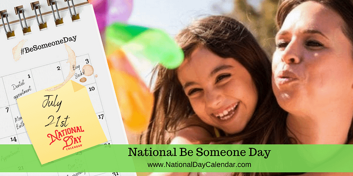 TimerToken's tweet photo. Today: "National Be Someone Day" challenges each of us to take ten seconds to make a difference in a child’s life.

https://t.co/lZwAyftPGX 

#besomeone #besomeoneday #nationalday #tokentimer  #child #children #childhoodmemories #rolemodel #makeadifference #makeadifferenceday https://t.co/w8kKDbJP7m