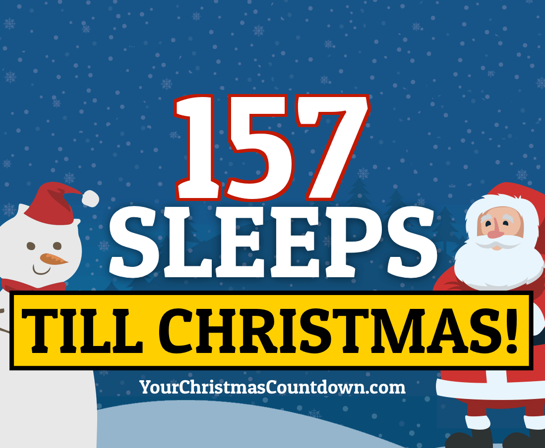 christmas_clock's tweet photo. ONLY 156 MORE DAYS &amp; 157 SLEEPS UNTIL CHRISTMAS! 🌟🎄🎅
        
👇👇 Visit our website to see the LIVE countdown
🕒 https://t.co/08kJVAWqc2 🎄🎅 https://t.co/BXRhVMt7NY https://t.co/sY01RMDOSu