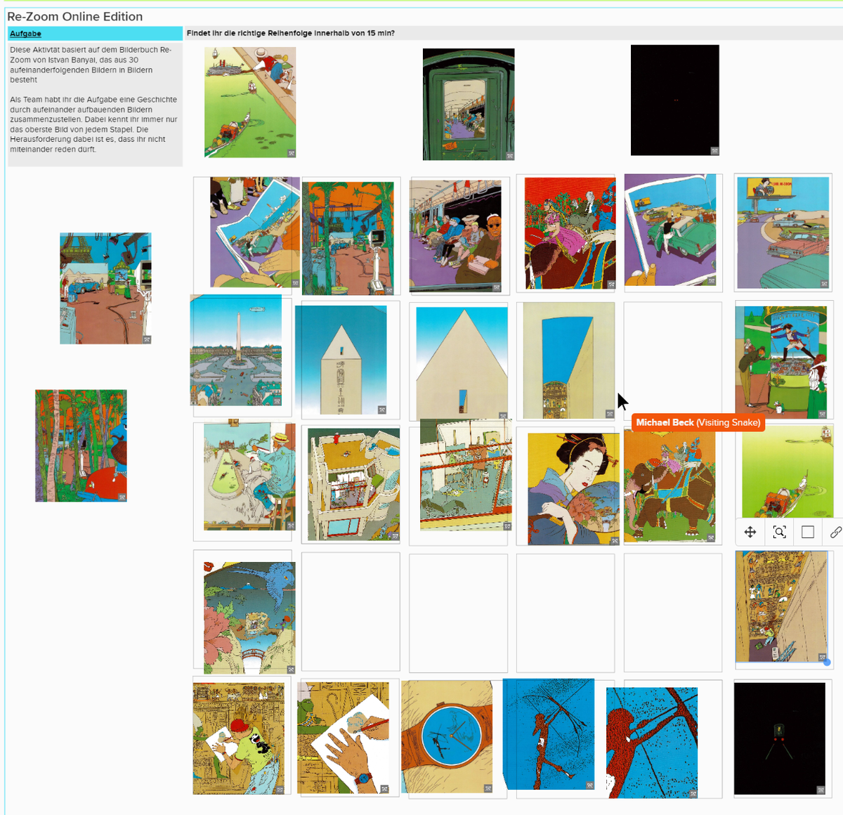 butterflyingde's tweet image. Am heutigen Stammtisch habe ich nochmal das Re-Zoom in der Online Edition gespielt. Die Teilnehmer waren richtig gut  und in unter 10 Minuten fertig. #agileLI #agilegame #netzwerkenundlernen #butterflying