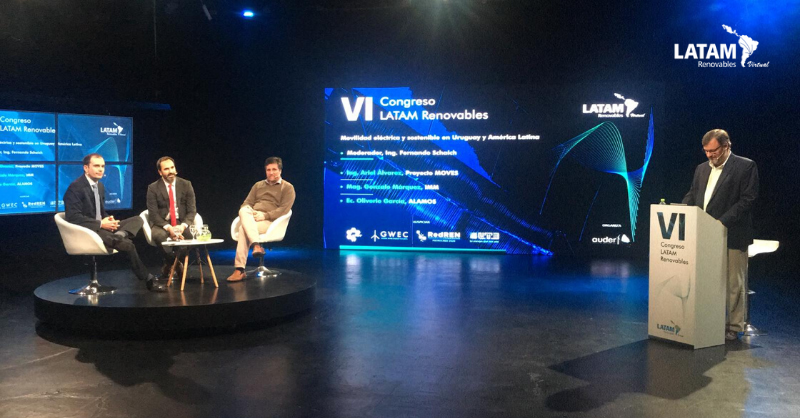 auderuy's tweet photo. Iniciamos el panel de "Movilidad Eléctrica y sostenible en Uruguay y América Latina".
Ariel Alvarez - #ProyectoMOVES
Gonzalo Marquez - @mvdtransporte
Oliverio García - #ALAMOS
#LATAMrenovables2020 https://t.co/dWLYyQmfru