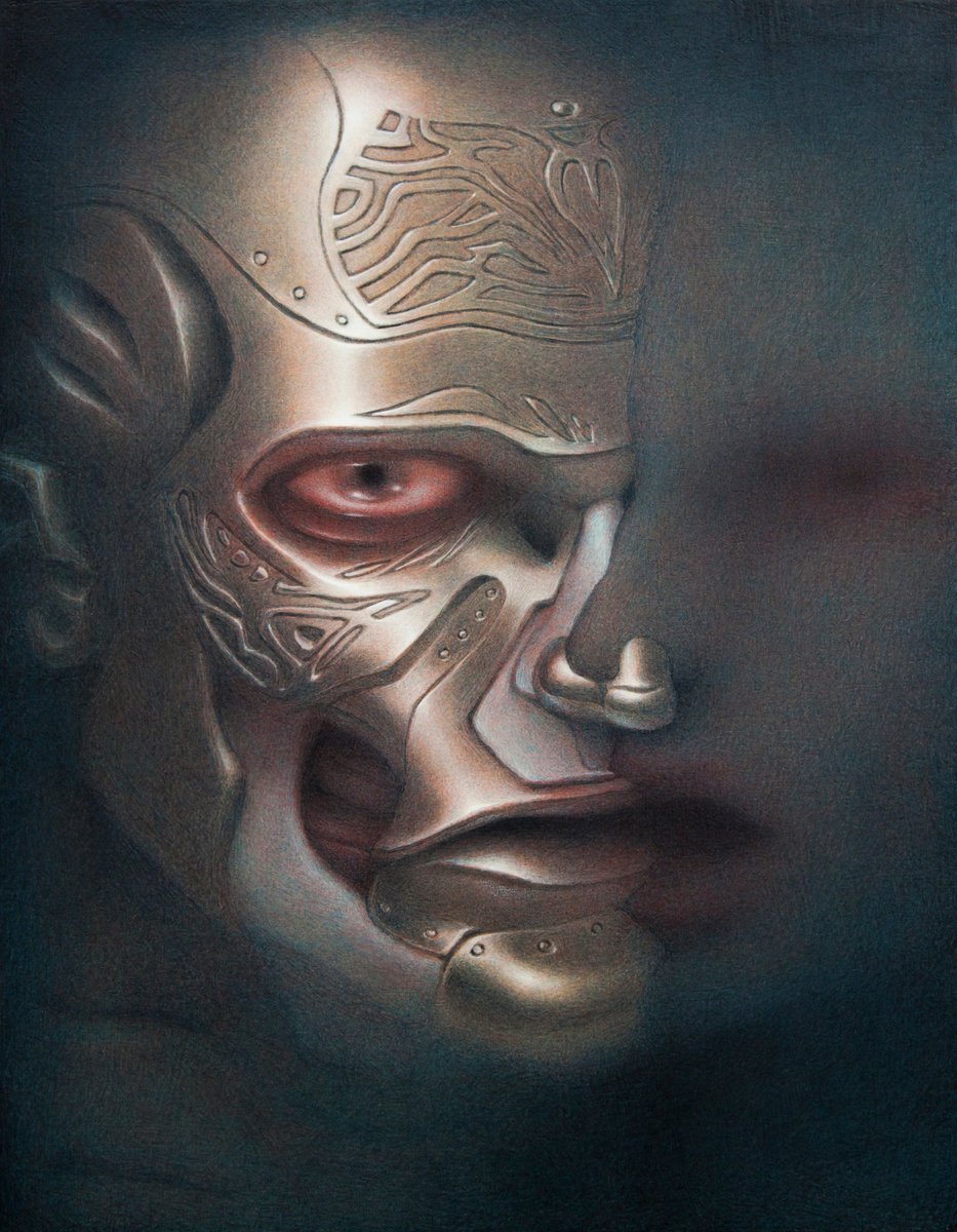 "Intervention" (2017)
Acrylic on panel
420×300mm

#Art #acrylicpainting #scifi #traditionalart