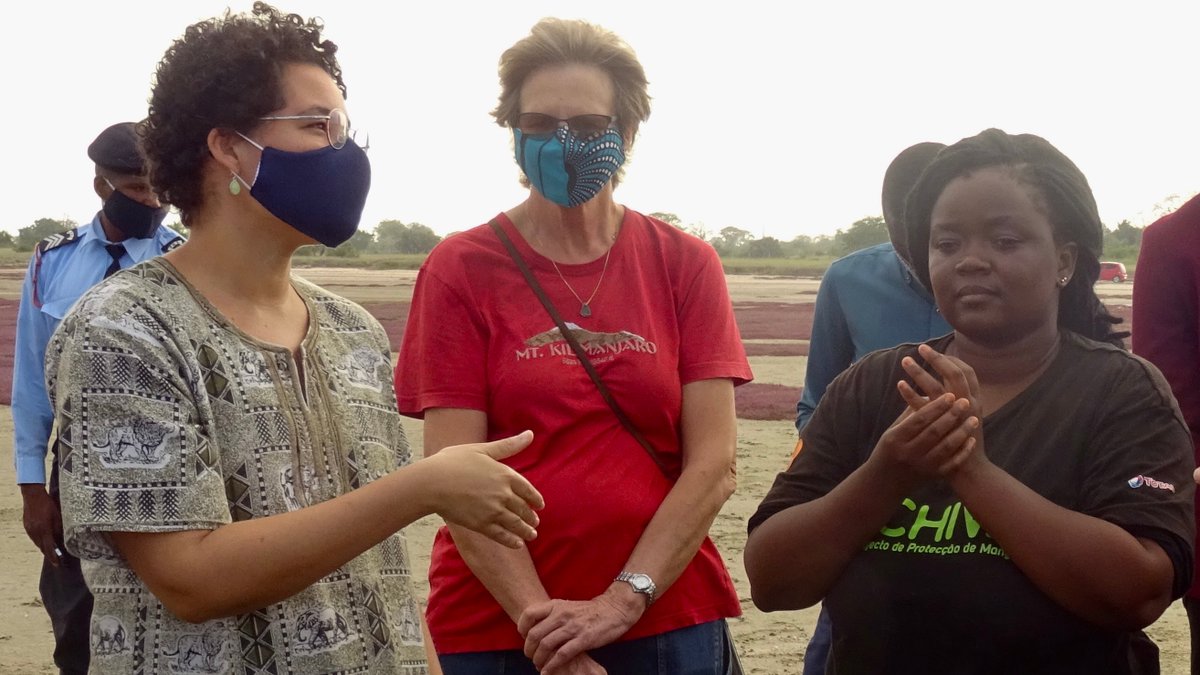 O Ministério da Cultura, Turismo e Ambiente  parabeniza a ambientalista angolana <a href="/Fernanda/">fernanda raber</a> René pela sua indicação a finalista do prémio Jovens Campeões da Terra 🌍, institucionalizado pelas @Nações Unidas.

#Octhiva #ConservacaoMangais #ambiente #MCTA
