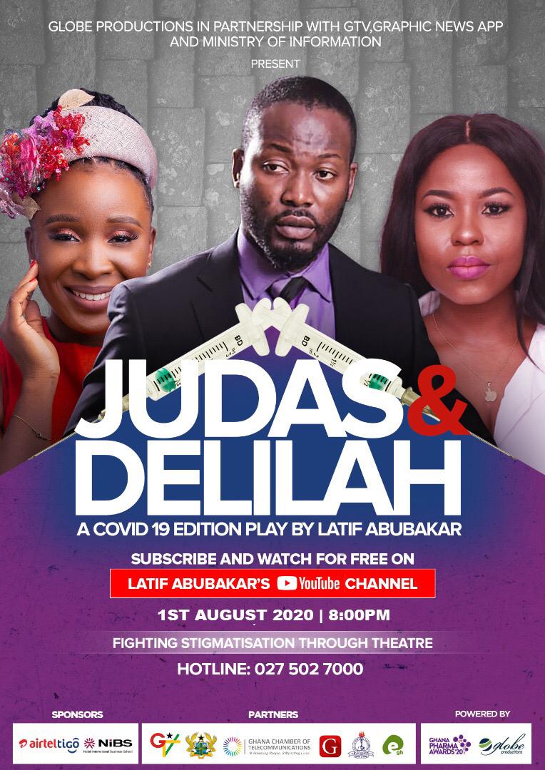iamwolanyo's tweet image. Join @Barcampghana as we watch @Latifglobe 's new comedy play aimed at fighting #stigmatization. 

#fightstigmatizationnow #judasanddelilah
#AirtelTigo
@adjeteygh @Naa_Ashorkor 
@Abocco @akyh_ @Latifglobe