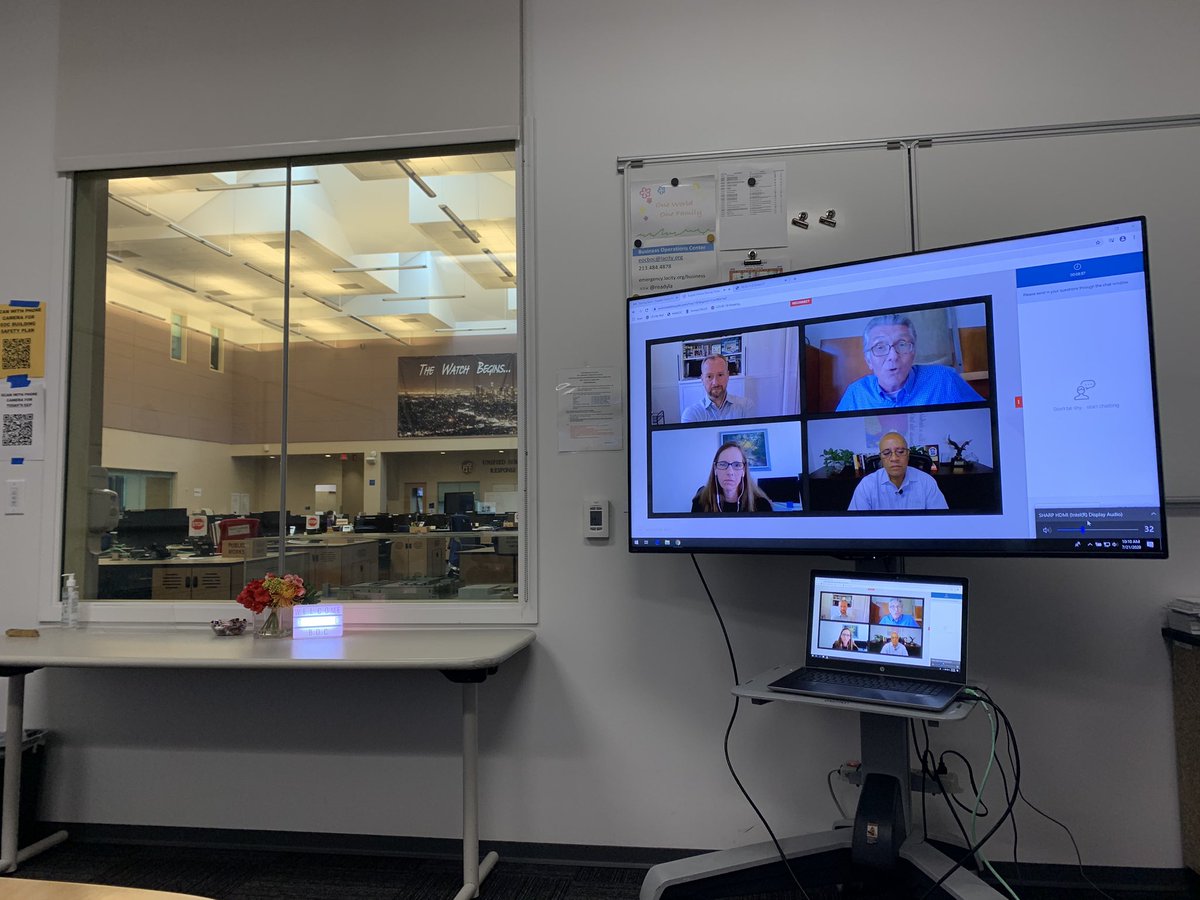 @readyla Business Operations Center #BOC participating in today’s <a href="/HSACouncil/">HSAC at SPP</a> webinar about #SupplyChain It is important for us to understand how robust it is  and how it is imperative to rethink &amp; redesign our current EM strategies and systems. “Flow is so fundamental”