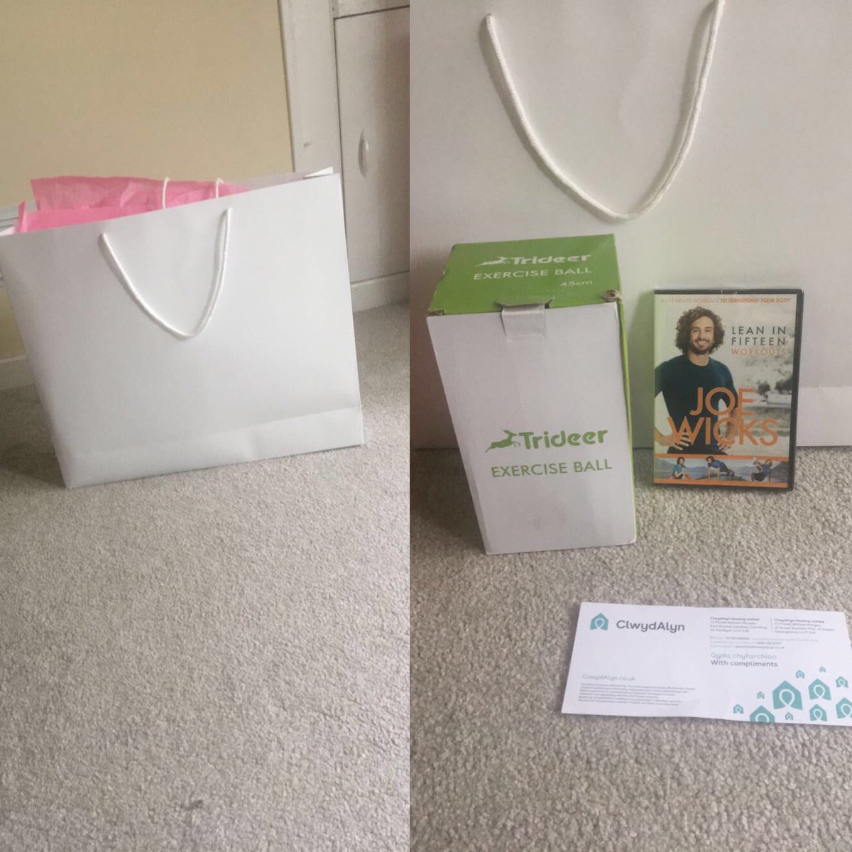 kymtyrer25's tweet photo. Just got my #WellbeingPack from @ClwydAlyn #ThankYou 🥰🥰 although I did think I’d requested the gardening pack but this will get used just as much 🥰🥰
#LetTheWorkoutStart 💪🏼 https://t.co/43rEu3xUXt
