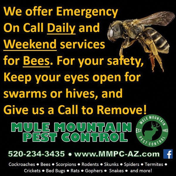 AZ_REP's tweet image. Mule Mountain Pest Control - #PestControl, #BugKiller, #BeeRemoval, #TermiteInspections, #RodentControl. #BizoftheDay at AZrealestatepress.com