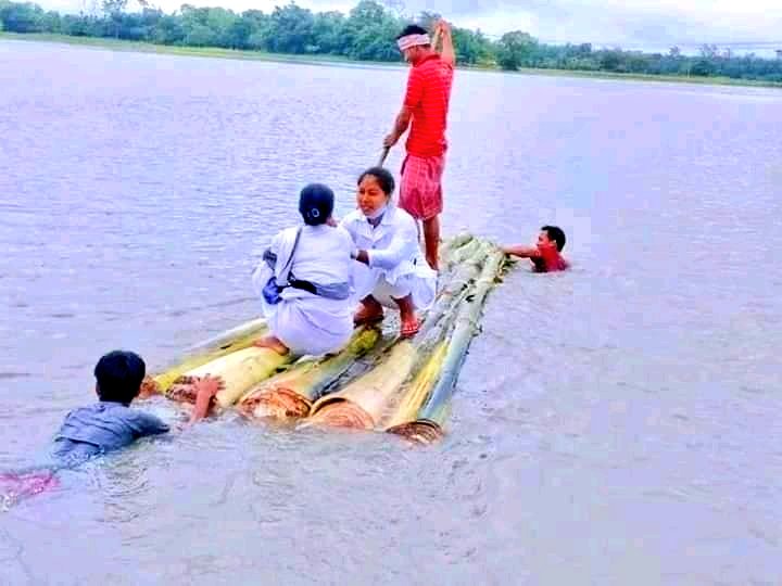 ripunbora's tweet photo. How PM #Modi lied the people of #Assam that during his visit on 01.08.2017 to see the #Assamflood officially declared to release 400 Crore for flood &amp; 100 Crore for study &amp; research work for controlling the #flood of river #Brahmaputra. Till date not a single rupees is released. https://t.co/xDOkckIf3g