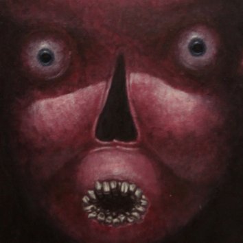 "Untitled" (2010)
Acrylic on panel
???×???mm

#Art #acrylicpainting #HorrorArt  #traditionalart