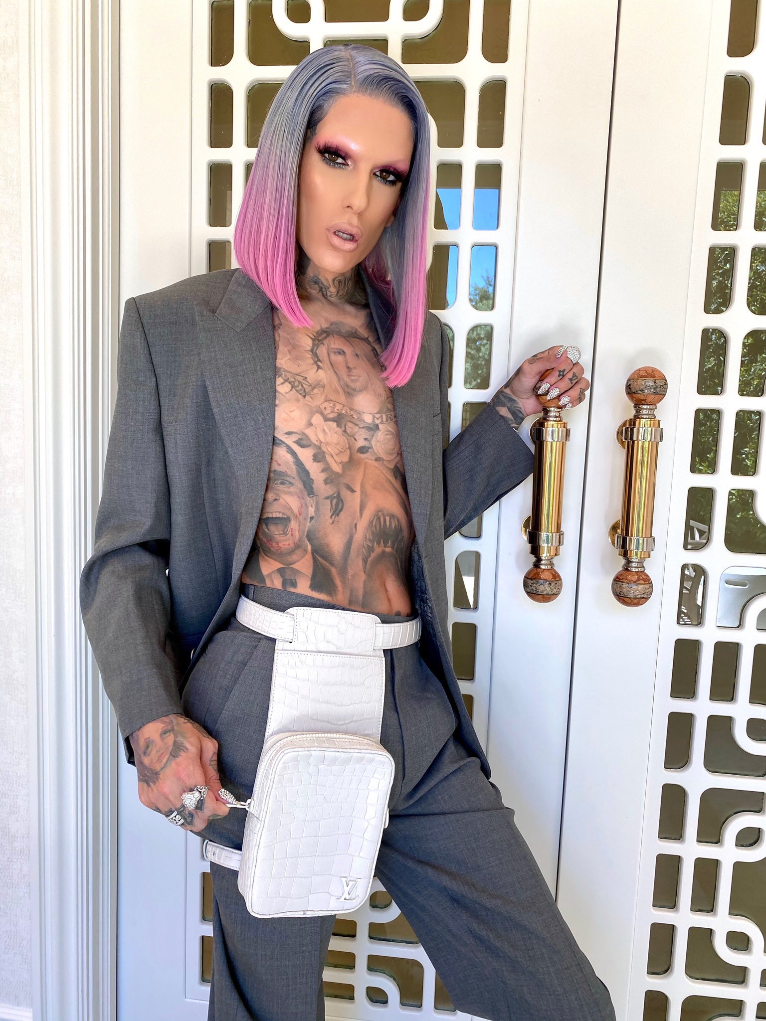 Jeffree Star Chest Tattoos