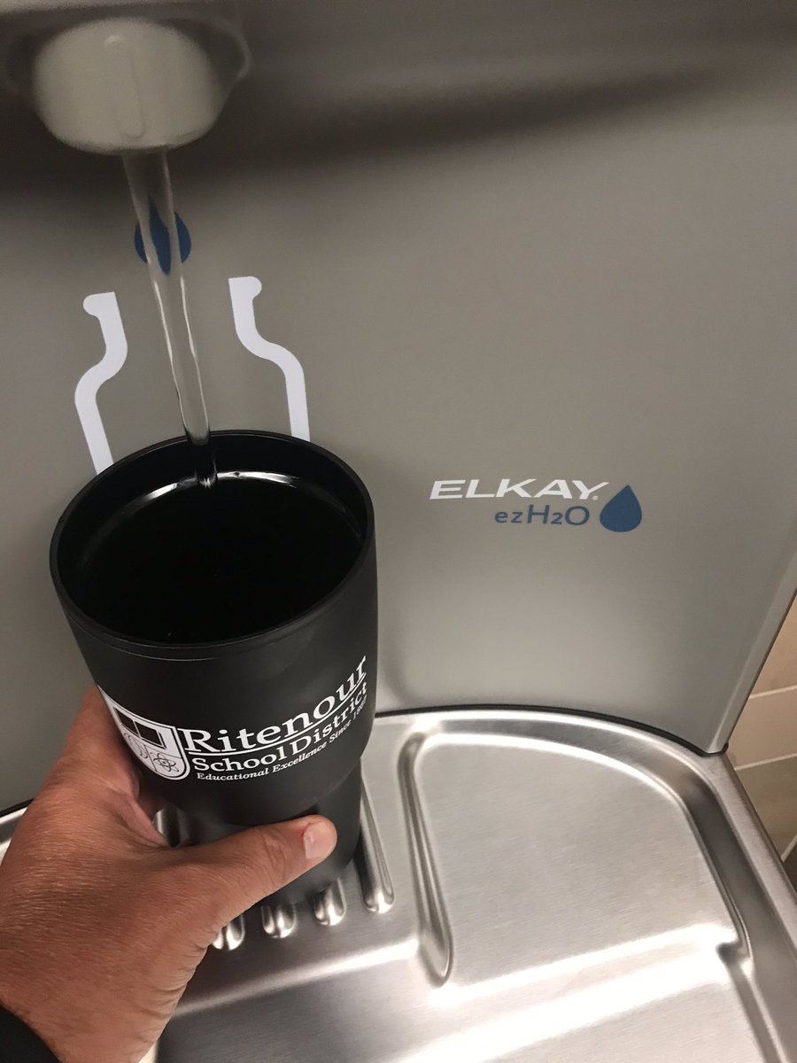 Thanks to the RHS SHAC for working so hard to get these bottle filling water fountains!!  We will have a total of 4 throughout the building