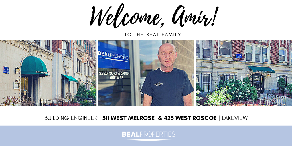 BealChicago's tweet image. Welcome to the team, Amir! 🛠 #buildingengineer #livebeal #bealteam #chicago