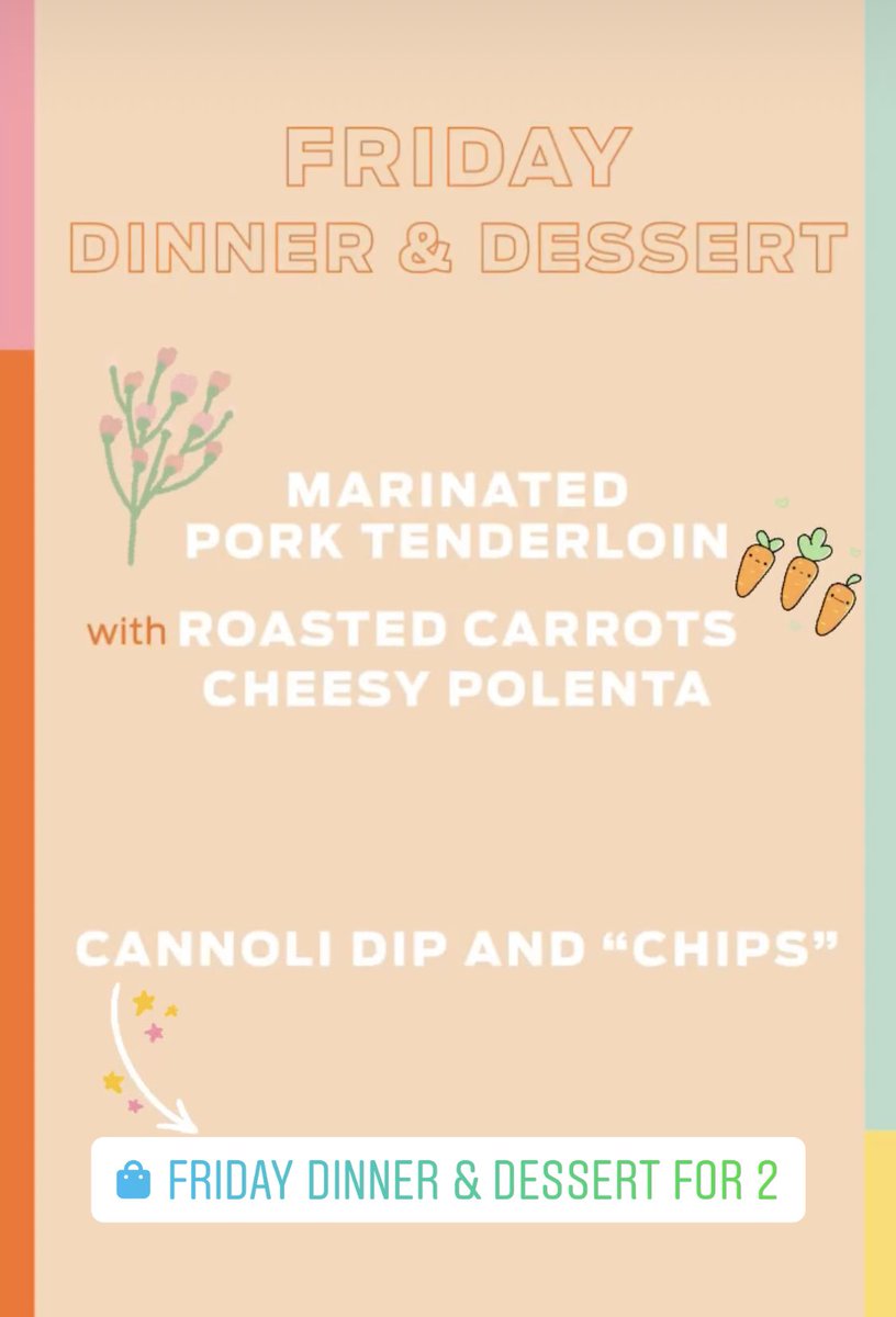 Have you tried Dinner + Dessert In? Friday night we do most of the cooking and deliver; you finish and plate like a pro! padocabakery.com/products/dinne…