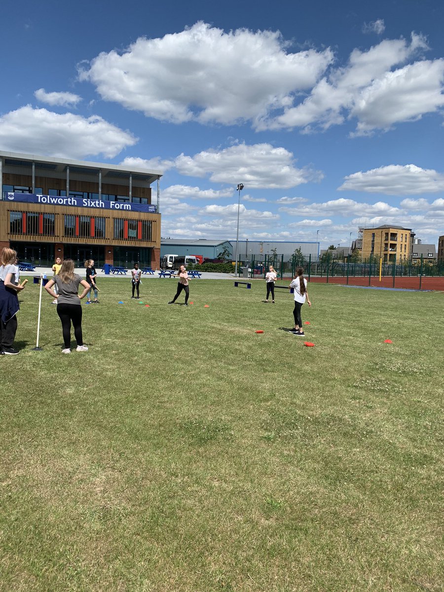 Day 2 of Summer School. Sporty Madness! <a href="/TolworthGirls/">Tolworth Girls</a> <a href="/TGS_PE_Dept/">TGS PE</a>