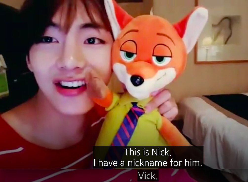 A thread of Taekook being the human version of zootopia couple Nick and Judy: